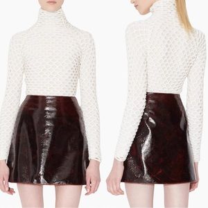 Alaia Cage High-Neck Top